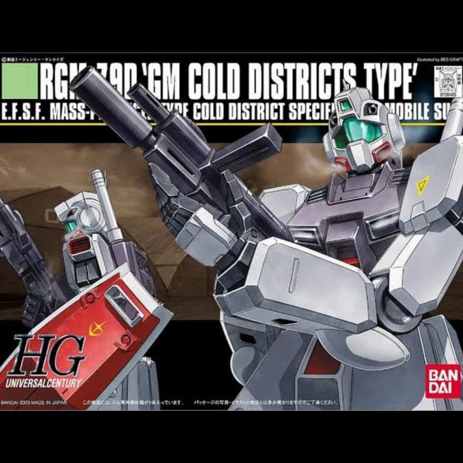 Bandai HG HGUC 1/144 Gundam RGM-79D GM Cold Districts Type RGM-79 D ...