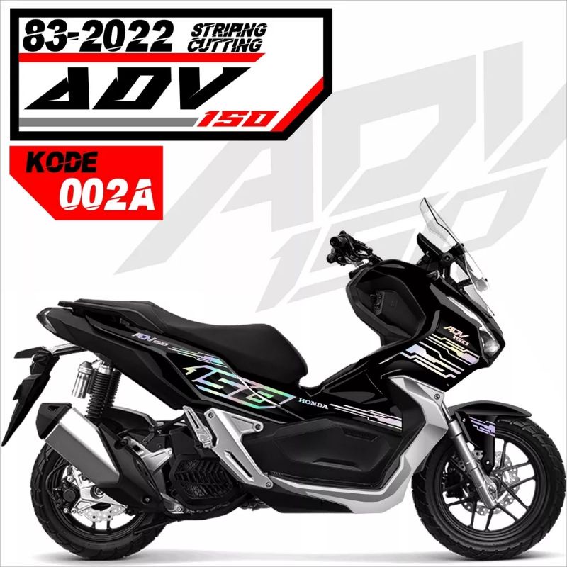 Honda adv 160 Striping cutting stickers / adv variation stickers / Lis ...