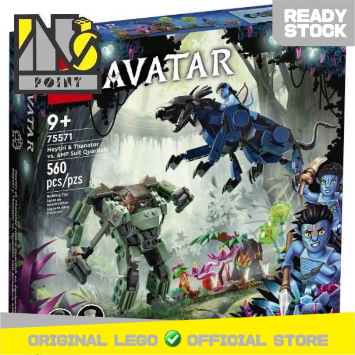 Lego 75571 - Avatar - Neytiri & Thanator vs. Amp Suit Quaritch | Shopee ...