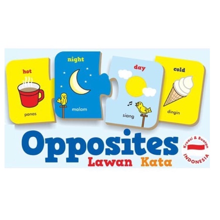 Edu Fun Opposites - Educational Cards Against Words - Educational Toy ...