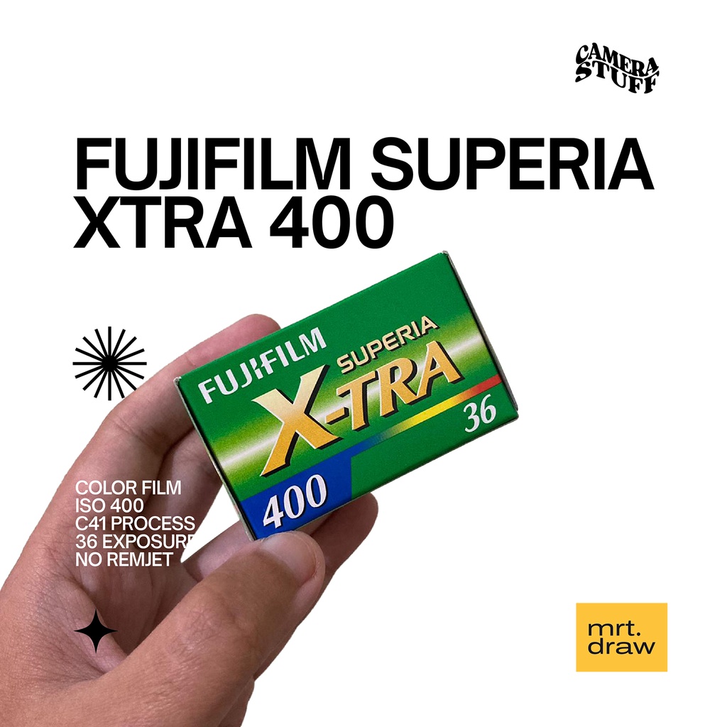 Fujifilm Superia Xtra 400 35mm Color Film, 36 Exposure Analog Roll Film Shopee Philippines