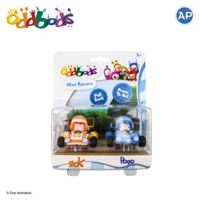 Oddbods Mini Racers Slick & Pogo - Kids Toy Car | Shopee Philippines