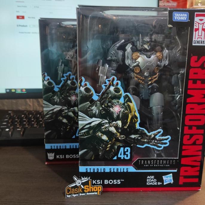 Hasbro Transformers Studio 43 Voyager Class KSI Boss Takara Tomy ...