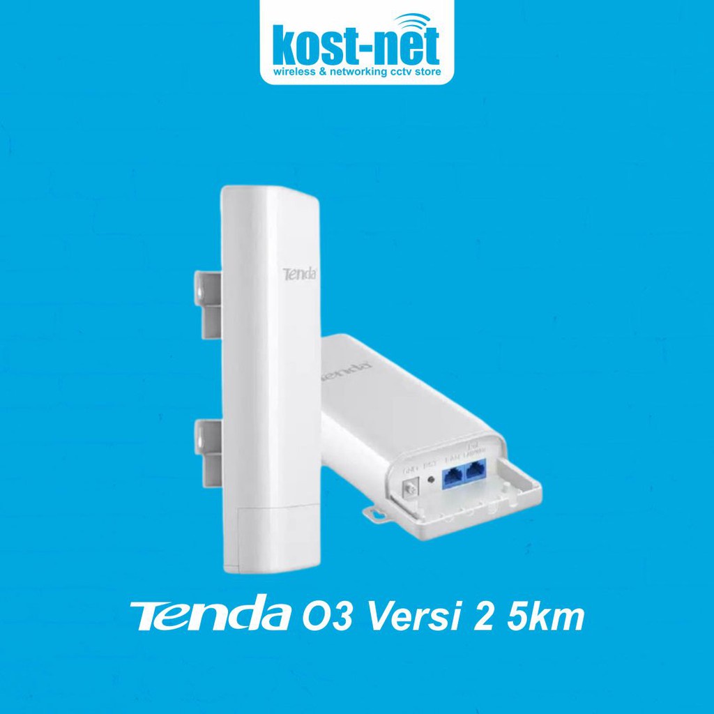 Tenda O3 5 km Outdoor Point To Point CPE - TENDA 03 Wireless Router ...
