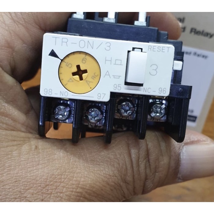 Thermal OVERLOAD FUJI RELAY OVERLOAD TR-0N/3 FUJI ELECTRIC ORIGINAL ...