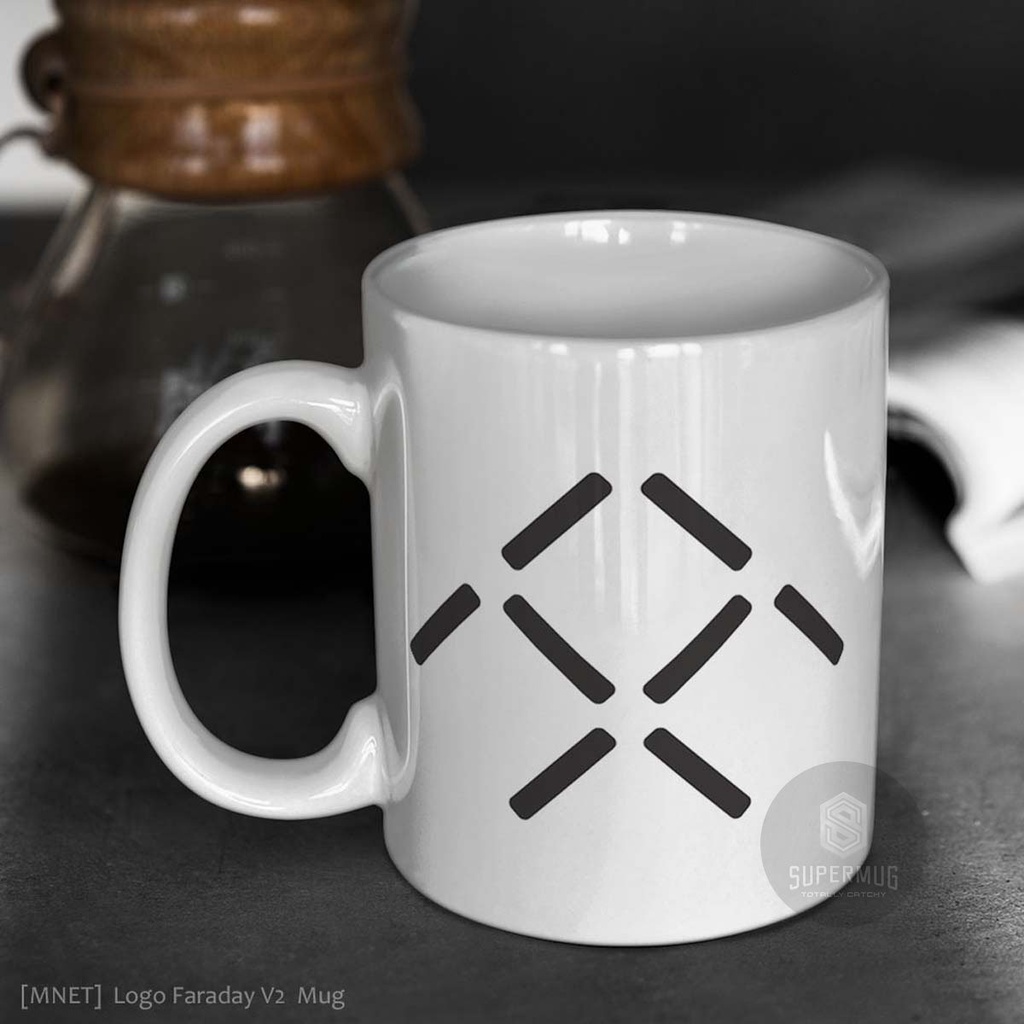Faraday Symbol Mug V2 Car Logo Icon Ceramic Cup | Shopee Philippines