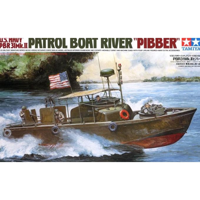 Tamiya 35150 1/35 US Navy Patrol Boat River PIBBER | Shopee Philippines