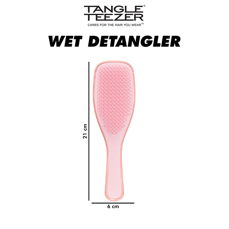 TANGLE TEEZER Naturally Curly TWD-NC-OP Wet Detangler 1 Pcs Hair Comb ...
