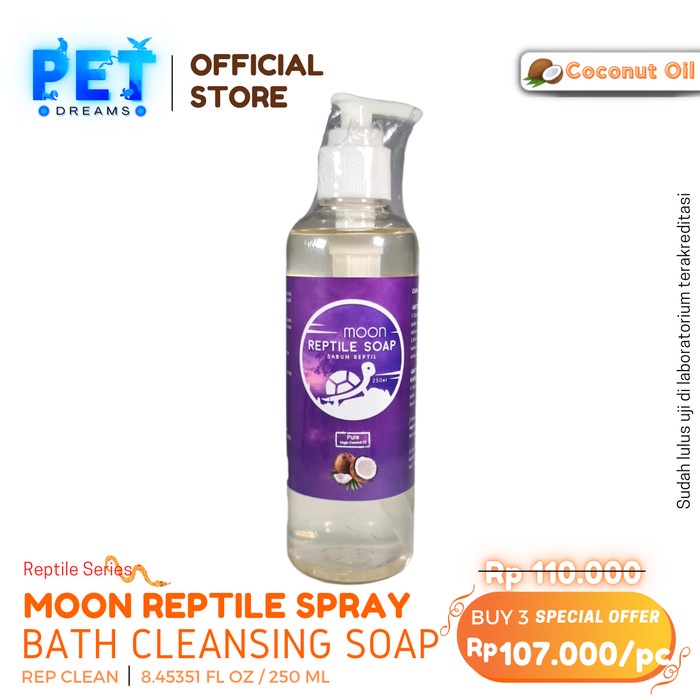 Moon Reptile Soap AntiFungal Bacteria Cage Soap Sulcata Torto Shopee
