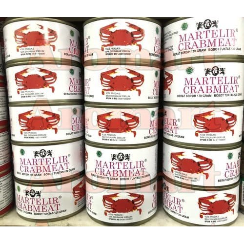 Martelir Crabmeat 170 gr Can Crab Meat Not Rajungan Shopee Philippines