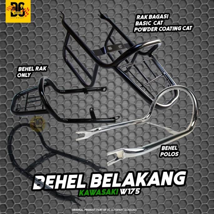 Kawasaki W175 Rear Braces/kawasaki W175 Luggage Rack | Shopee Philippines