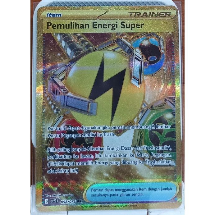 Pokemon Super Ur Energy Recovery | Shopee Philippines