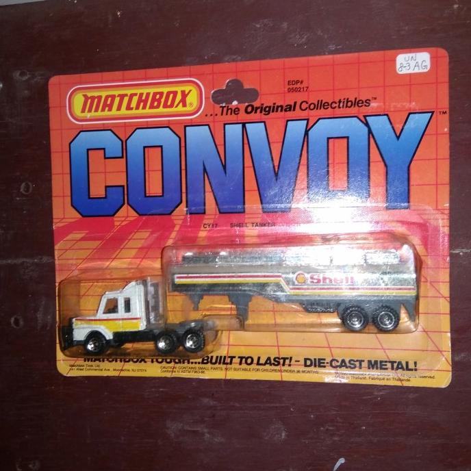 Matchbox Convoy Scania Shell Tanker Truck Rare convoys MBX Trailer 80 ...