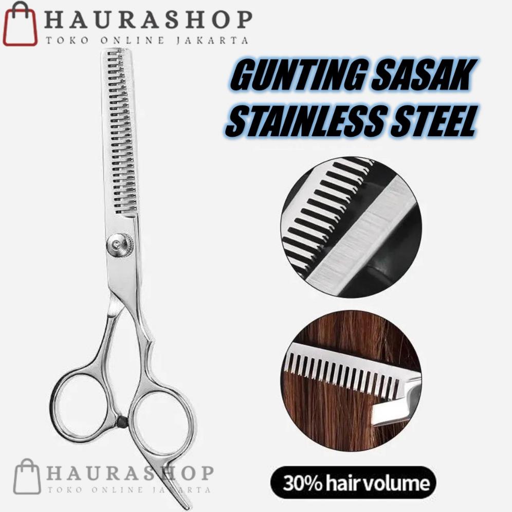 Update Sasak Hair Scissors/ZigZag Hair Salon Stainless