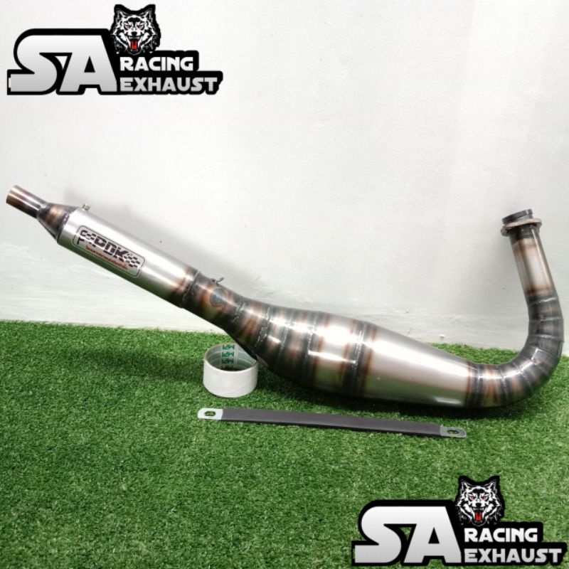 PDK Racing Exhaust Plate Model Under Competition Pnp YAMAHA RX KING ...