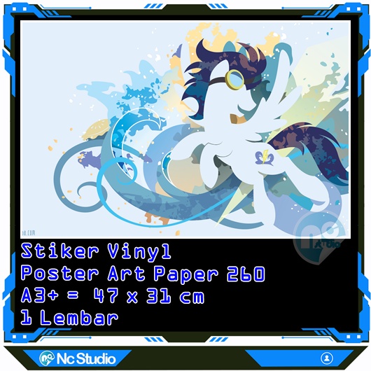 Poster Sticker My Little Pony A3 1 Sheet Animation Movie Kids Tv Event ...