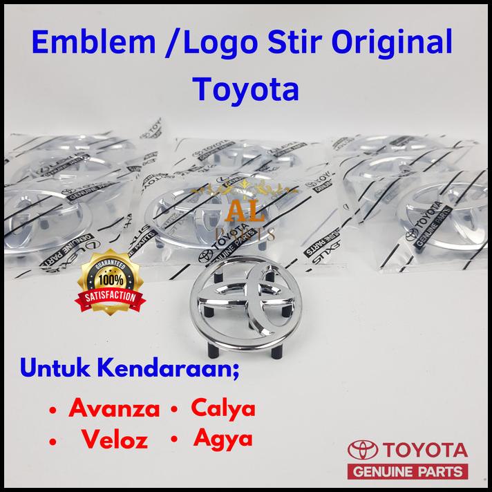 Best DEAL LOGO STIR ORIGINAL TOYOTA AVANZA AGYA YARIS VIOS RUSH VELOZ ...