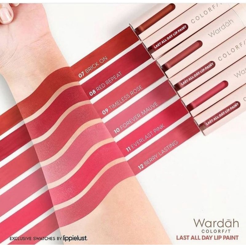 Wardah Color FIT LAST ALL DAY LIP PAINT | Shopee Philippines