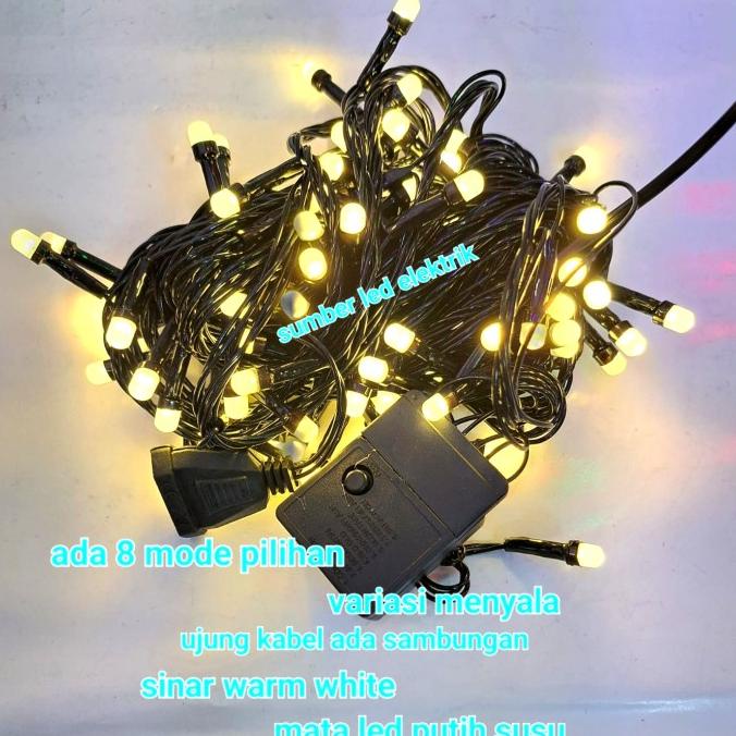 Led Lights/Christmas Lights Yellow warm white Christmas Tree Shopee