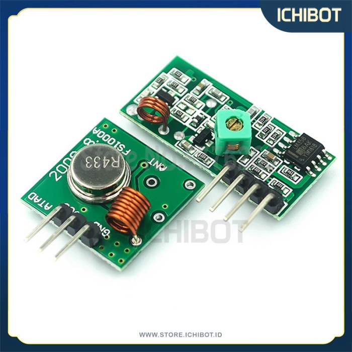 315mhz Wireless Transmitter Receiver Module 1 Pair | Shopee Philippines
