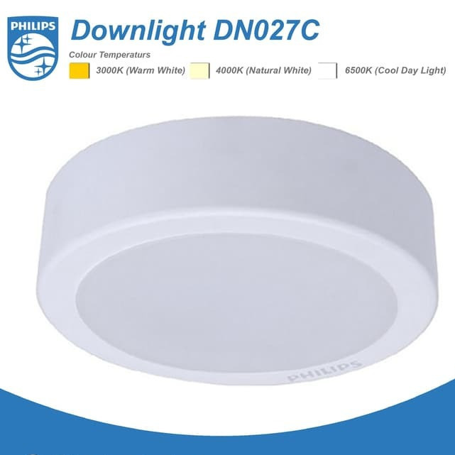 Philips LED Downlight DN027C LED20 D225 23W Surface Mounted (Outbow ...