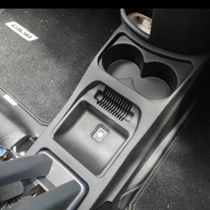 Console Box Calya Sigra Black Console Box Middle Car Consul Box ...