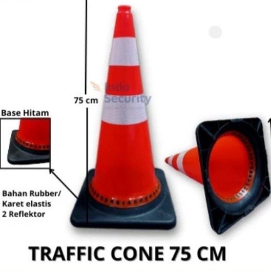 Traffic Cone Safety/Traffic Cone Uk 75Cm /2.4Kg Latest | Shopee Philippines