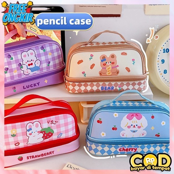 Dusgrib Pencil Box For Children's School Kindergarten Elementary Middle ...