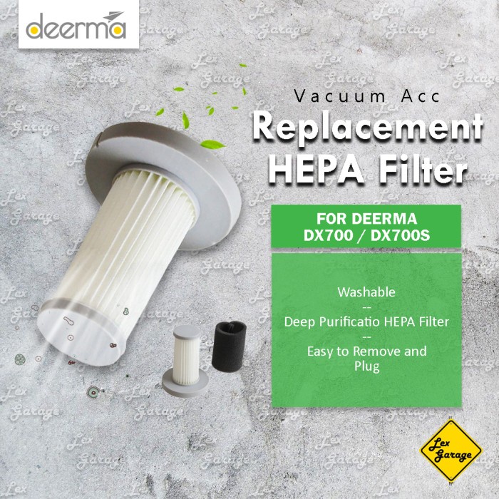 Hepa Filter Deerma Vacuum Cleaner DX700 DX700S Shopee Philippines