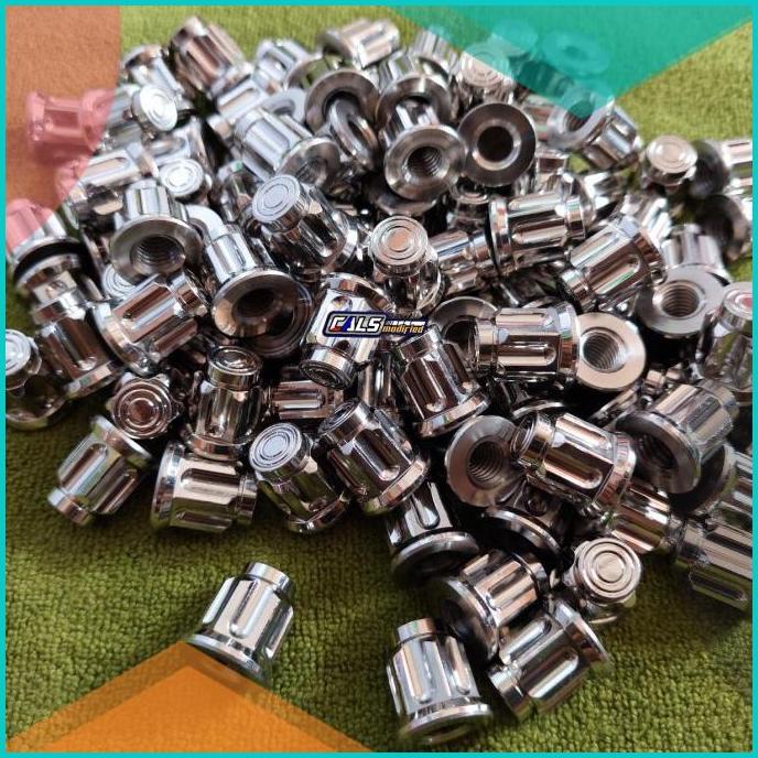 Mur HEAD M8 STAINLESS COMPAYU OR NAKHOM NUTZING HEAD YAMAHA KAWASAKI ...