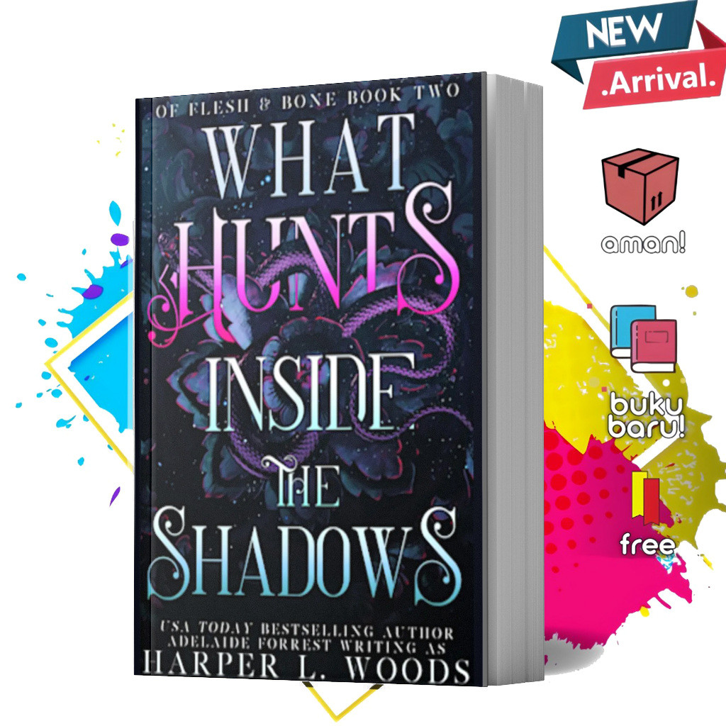 What Hunts Inside the Shadows (Of Flesh & Bone, 2) by Harper L. Woods (English) Shopee Philippines