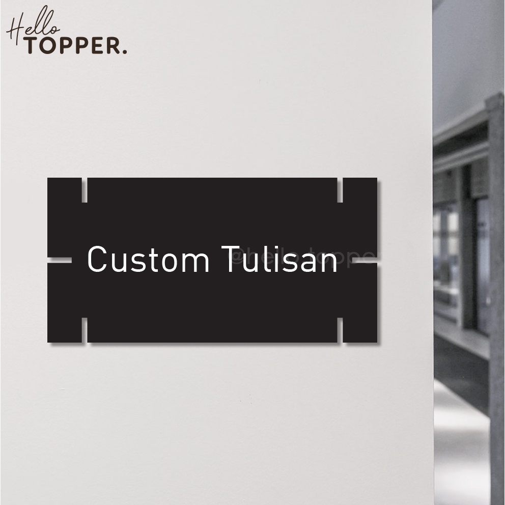 Custom Writing Signage Acrylic Sign Board Acrylic Puzzle Label Board ...