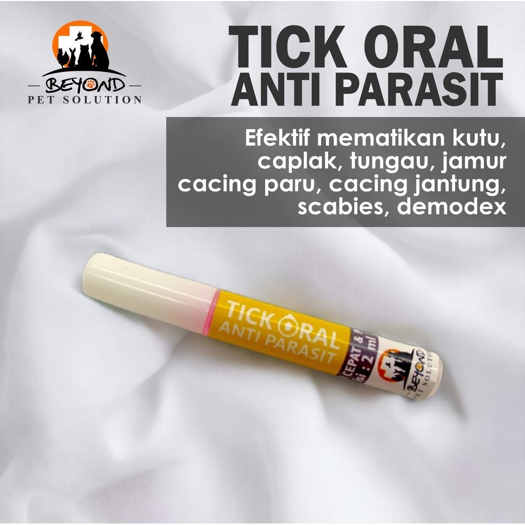 Beyond Pet Solution Medicine Drop Oral Anti Parasite Flea Caplak Fungus ...