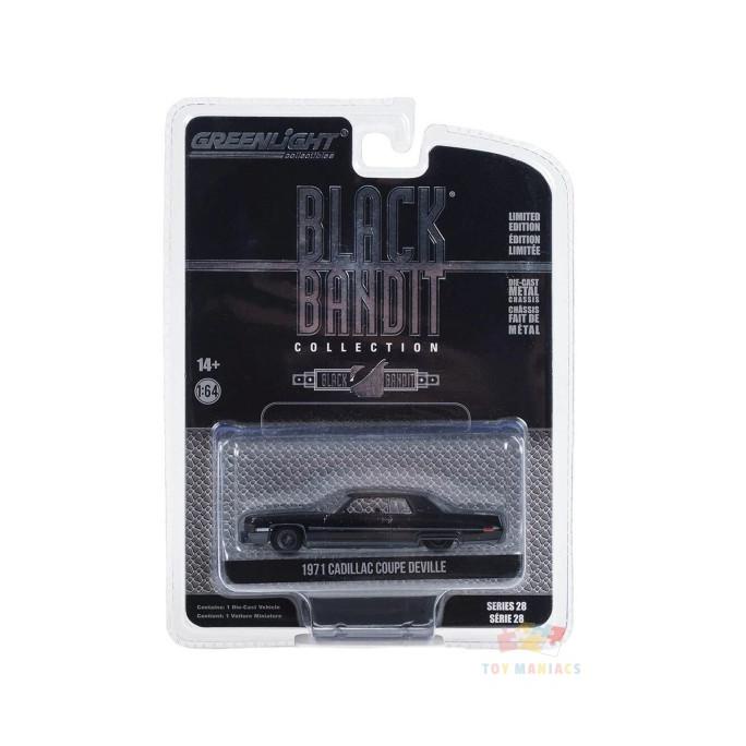 Greenlight 28130-A 1971 CADILLAC COUPE DEVILLE LOWRIDER BLACK | Shopee ...