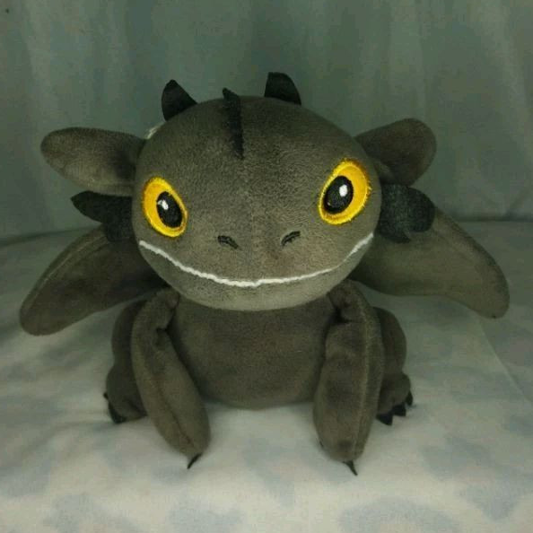 Toothless ( How To Train Your Dragon) Dark Grey New TAG | Shopee ...
