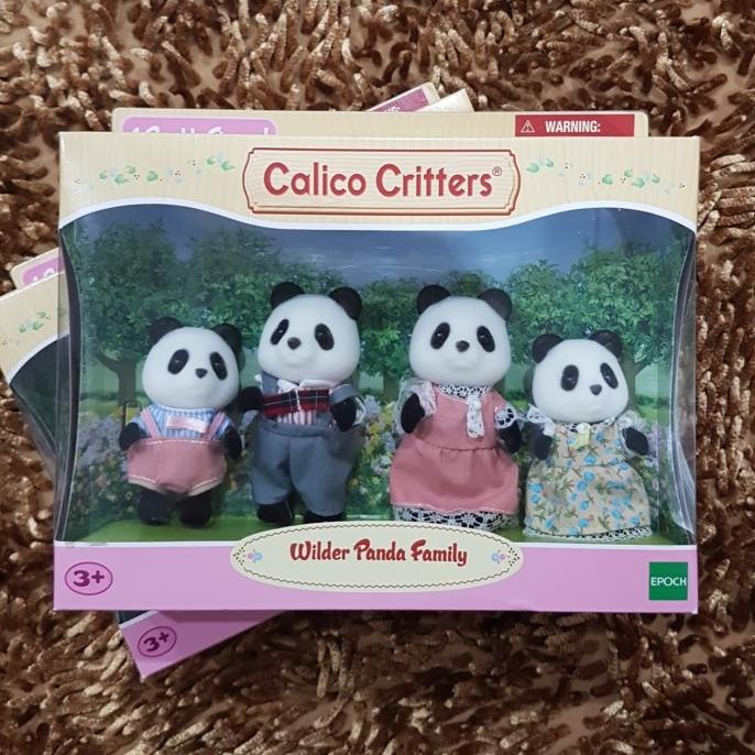 SYLVANIAN FAMILIES Sylvanian Family Panda/Calico Critters Panda Family