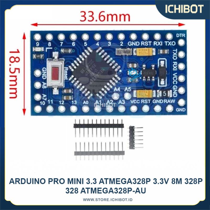 arduino-pro-mini-3-3-atmega328p-3-3v-8m-328p-328-atmega328p-au-shopee