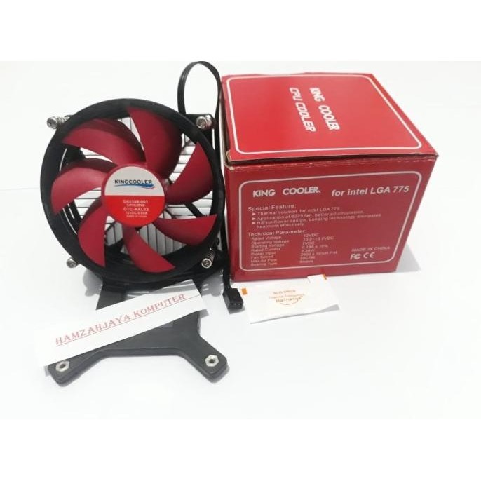 Fan/fan Processor Fan CPU COOLER KING For Intel LGA 775 (Iron Bolt) GMM ...
