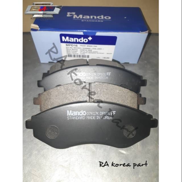 Front Brake Caliper Chevrolet Kalos Lova Aveo Canvas Brake Pad | Shopee ...
