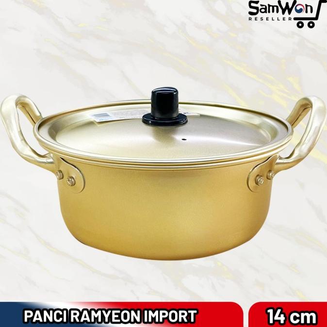 Korean Ramyun Pot Imported Ramyeon Ramen Noodle Pot KPOP 14cm | Shopee ...