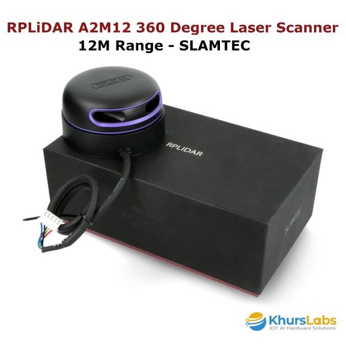 Rplidar A2M12 - 360 Degree LiDAR Laser Range Scanner (12m) - SLAMTEC ...