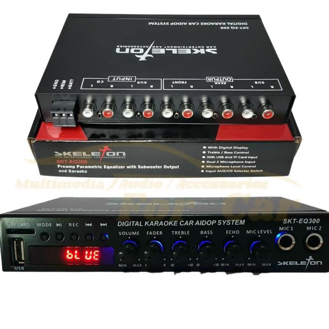 Parametric Preamp Equalizer Karaoke Bluetooth EQ300 Shopee Philippines
