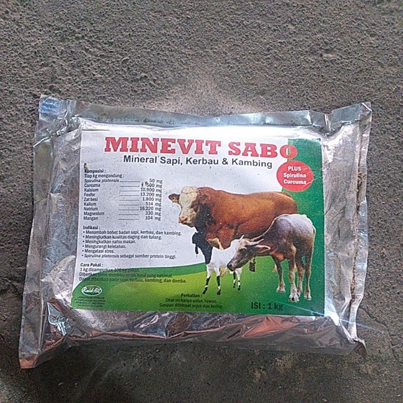 Beef mineral plus premix minevit sabo master fat mineral assaper vit ...