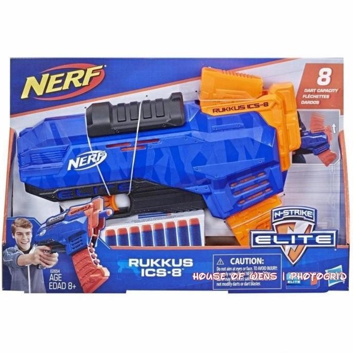 New Nerf Rukkus Ics 8 Best Original | Shopee Philippines