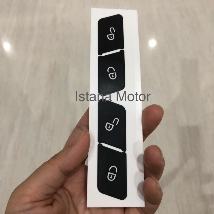Sticker Sticker lock unlock Key mercedes w204 w212 | Shopee Philippines