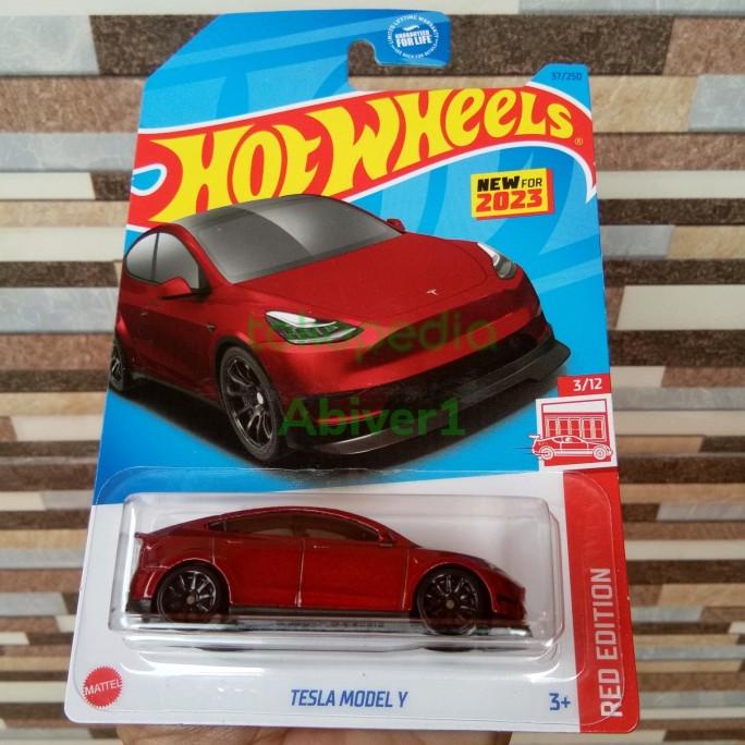 Hot Wheels Tesla Model Y Red Edition 2023 Shopee Philippines 8661