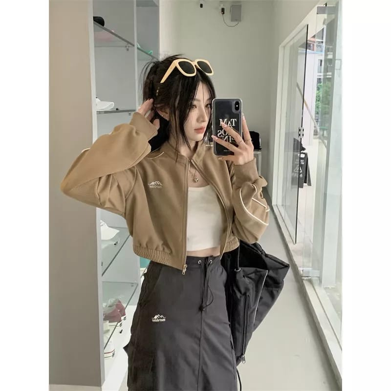 Noshler JACKET Women s JACKET KOREAN style Women s CROP JACKET