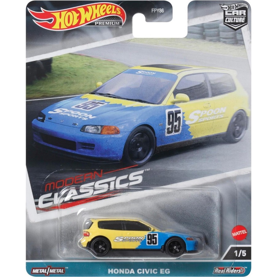 Hotwheels Hot Premium Car Culture Modern Classics Honda Civic Eg