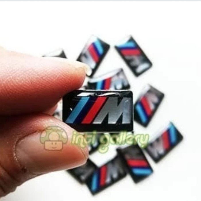 Emblem Logo Sticker Sticker Sticker Wheel Stir BMW M Power High Quality ...