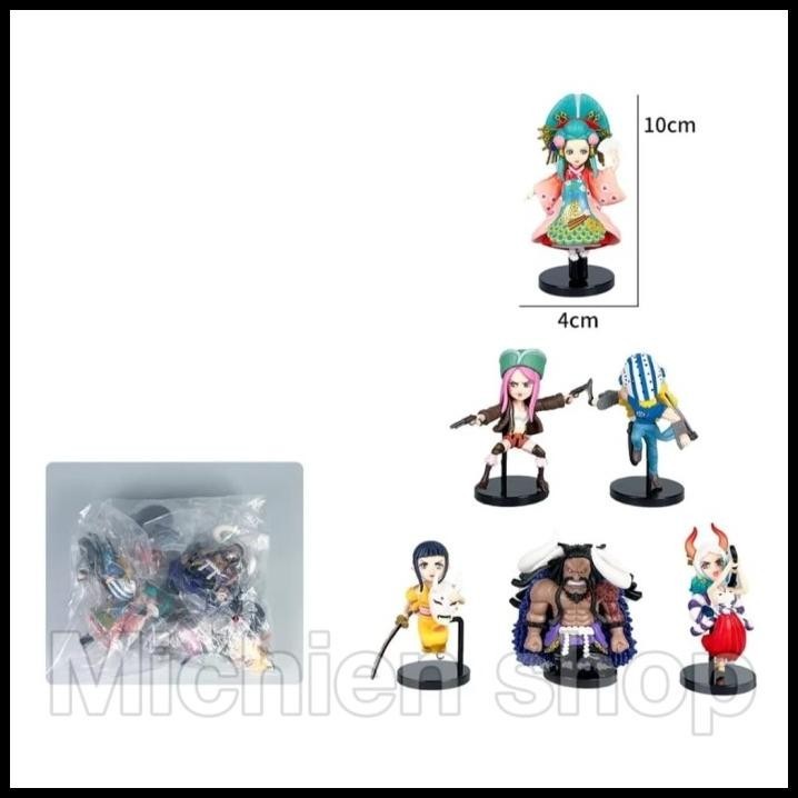 One PIECE KAIDO YAMATO KOZUKI HIYORI IZO KILLER Contains 6PCS ACTION ...